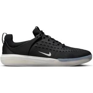 Nike SB Nyjah 3 Skateboard Shoe - Black/White-Black