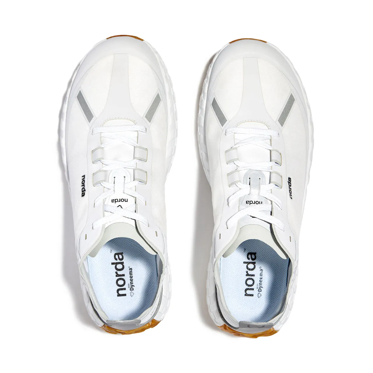 Norda 001 White Grey Trail Shoes