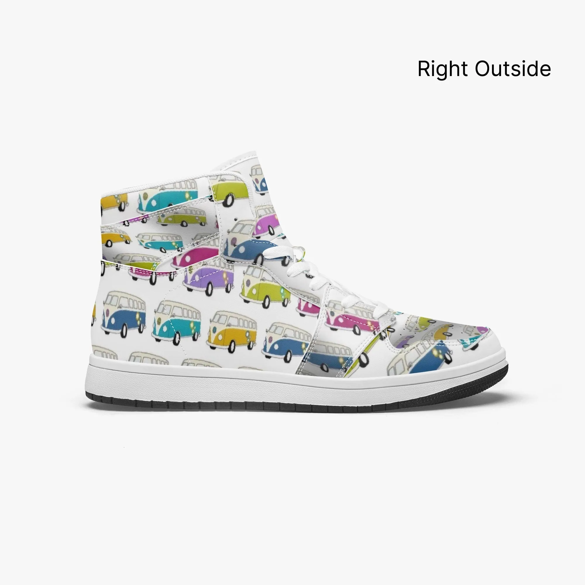 Overlapping Kombi's High Top Sneakers