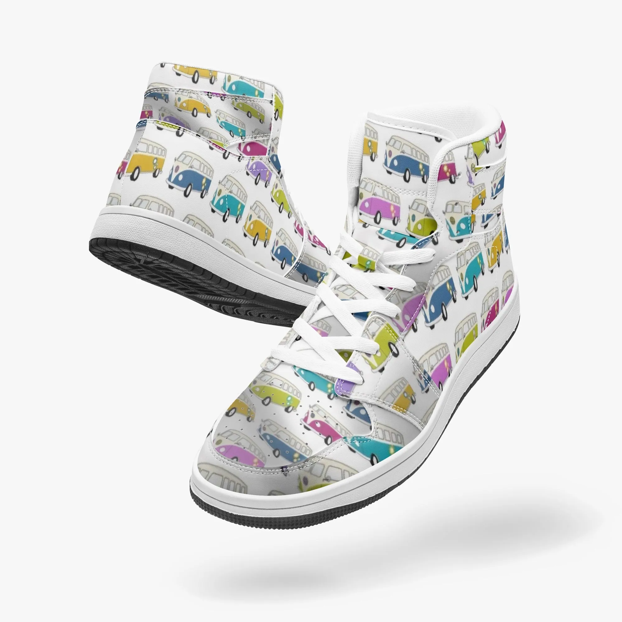 Overlapping Kombi's High Top Sneakers