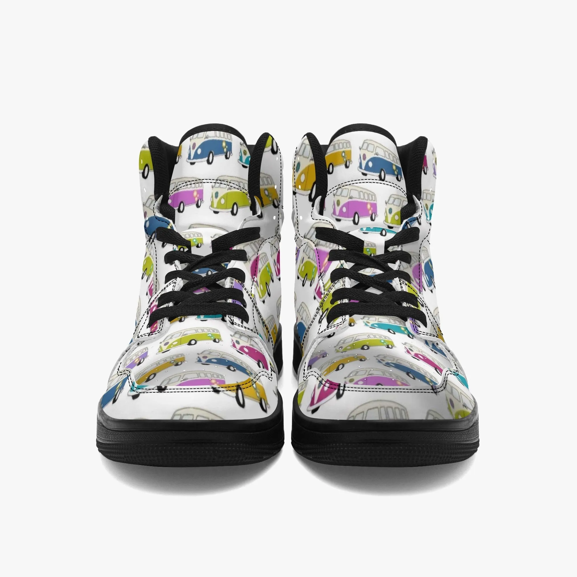 Overlapping Kombi's High Top Sneakers