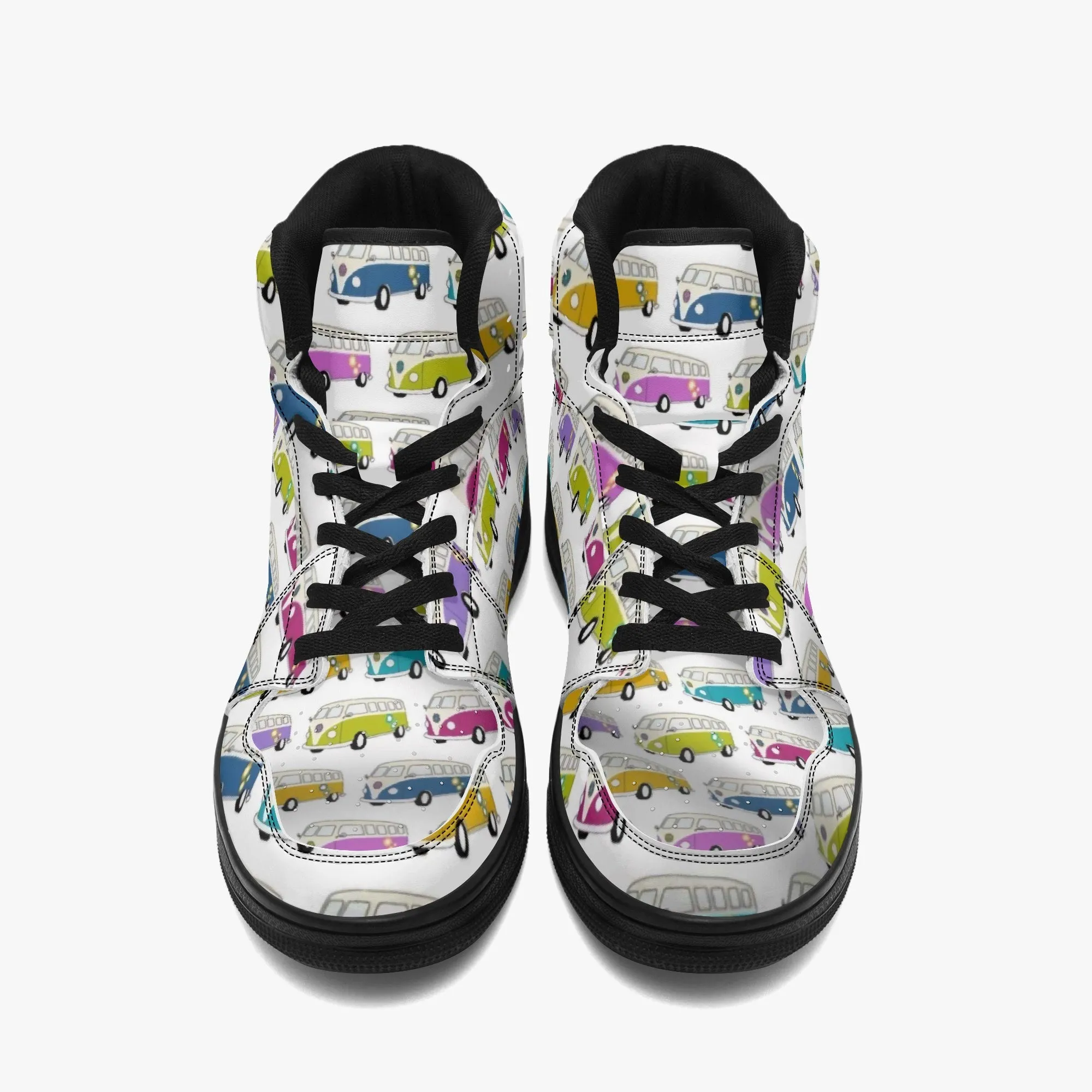 Overlapping Kombi's High Top Sneakers