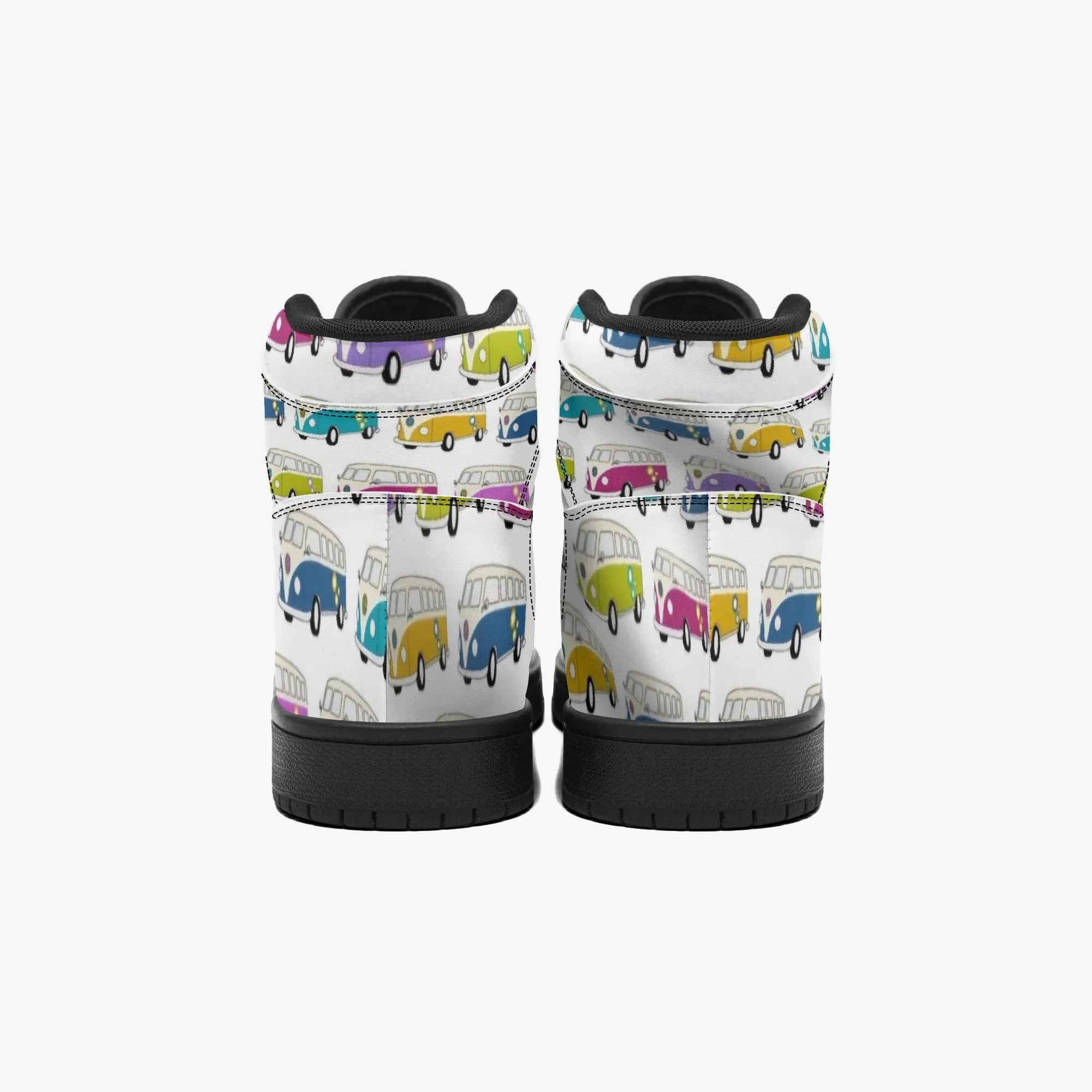 Overlapping Kombi's High Top Sneakers