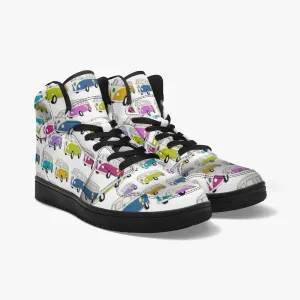 Overlapping Kombi's High Top Sneakers