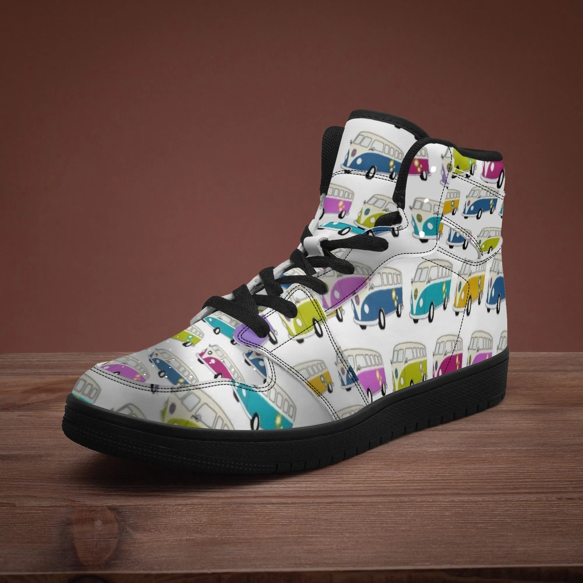 Overlapping Kombi's High Top Sneakers
