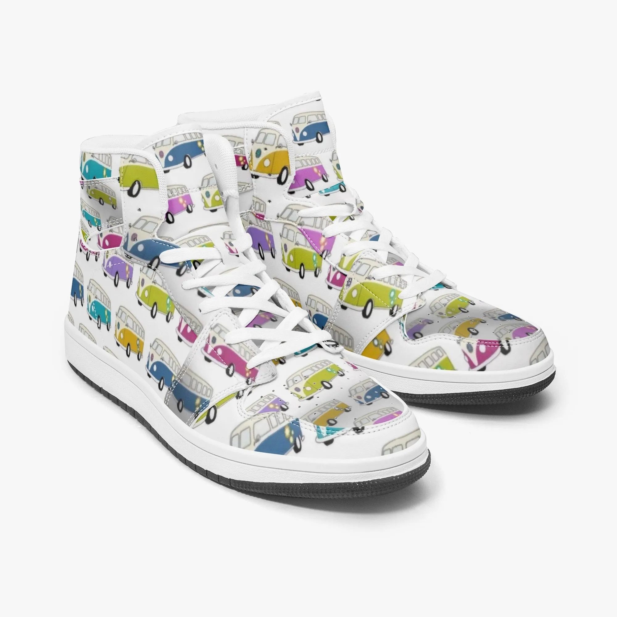 Overlapping Kombi's High Top Sneakers