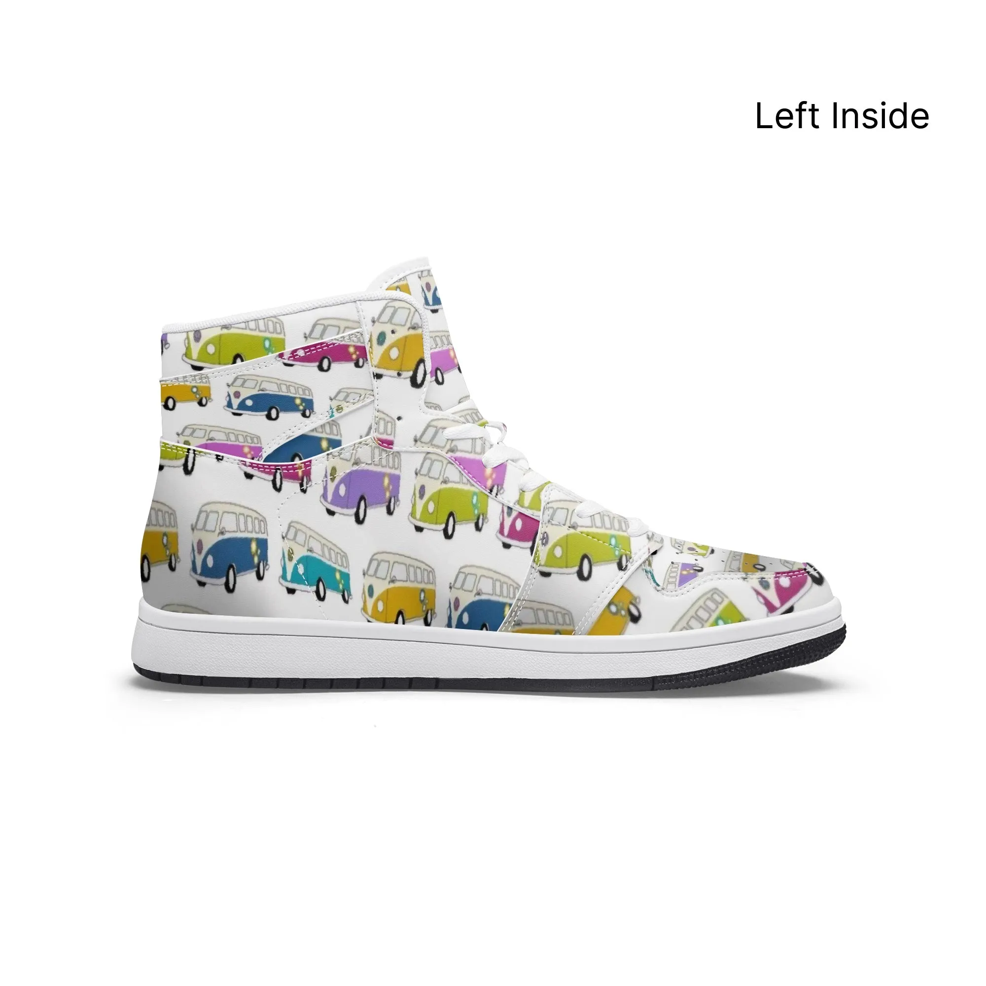 Overlapping Kombi's High Top Sneakers