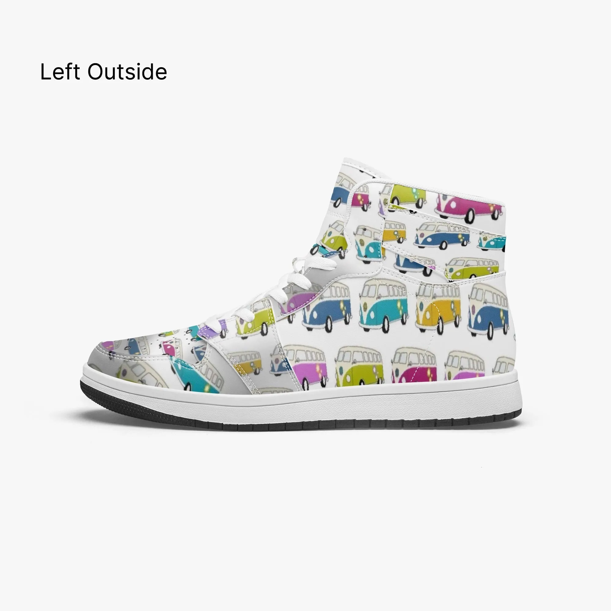 Overlapping Kombi's High Top Sneakers