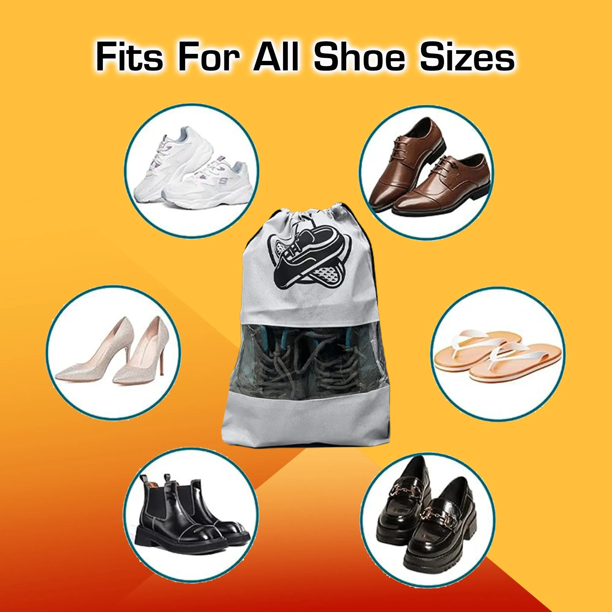 Transparent Shoe Pouch