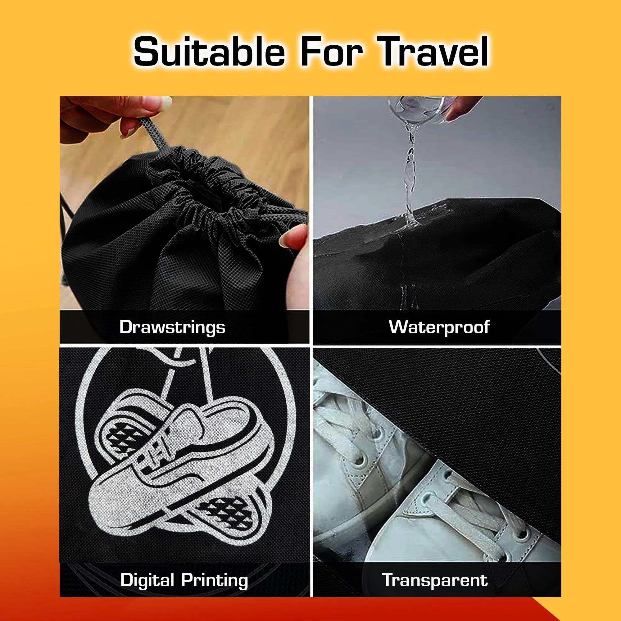 Transparent Shoe Pouch